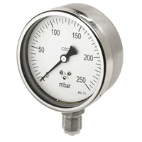 All-stainless steel case capsule gauge