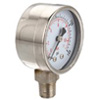 All-stainless steel case pressure gauge